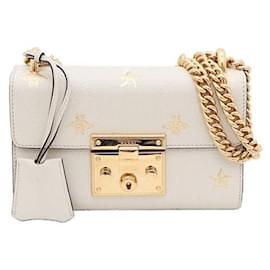 Bolso pequeño de hombro con candado y cadena - Gucci