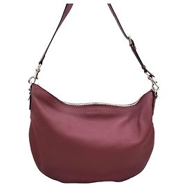 Gucci Nuova Borsa a Spalla Grande in Pelle Rosso Ancora