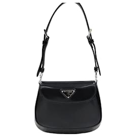 Mini borsa a tracolla Cleo in pelle spazzolata - Prada