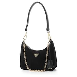 Prada Mini borsa in velluto Réedition
