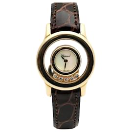 Reloj Happy Small Floating Diamond de oro para mujer - Chopard