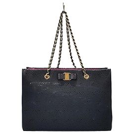 Salvatore Ferragamo Borsa a Spalla Melike Bara Chain
