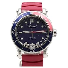 Chopard Happy Ocean Carat Diamond Automatik-Uhr mit Gummiband UNISEX