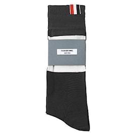 Thom Browne Calzini a righe a metà polpaccio