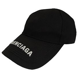Balenciaga Cappellino da baseball con logo ricamato