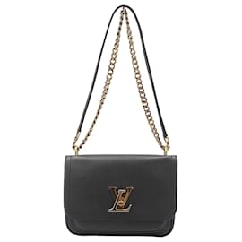 Louis Vuitton Borsa a tracolla Rockme Chain PM in pelle nera