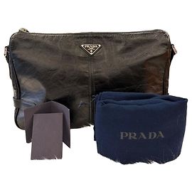 Prada Vintage Leather Shoulder Bag