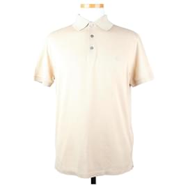Louis Vuitton Klassisches Baumwoll-Poloshirt Beige