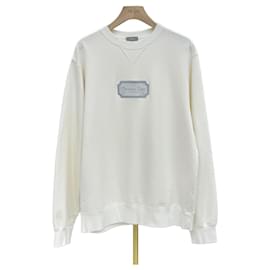Couture Sweatshirt mit besticktem Logo Weiß XL - Dior