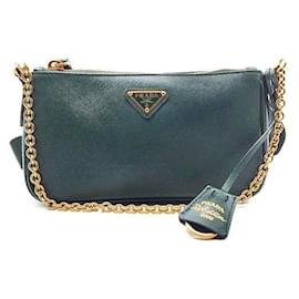 Mini borsa a tracolla Reeedition Saffiano Chain - Prada