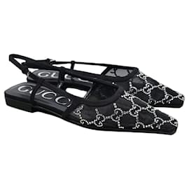 Décolleté slingback GG Crystal - Gucci