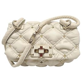 Valentino Piccola borsa a tracolla Diamond Quilted Spike Me