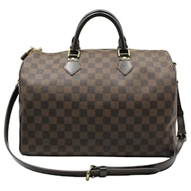 Louis Vuitton Borsa a Spalla Bandoulière Speedy in Damier Ebene