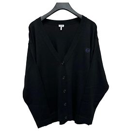 Loewe Wollstrickjacke mit Signatur-Logo