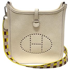 Hermès Hardware Palladium Clémence Évelyne Citron Loose Ash Move Strap