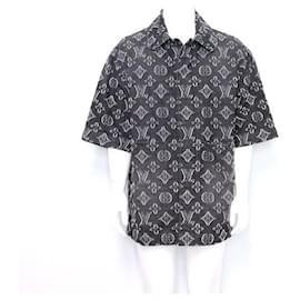 Camicia in chambray a maniche corte con monogramma - Louis Vuitton