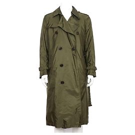 Burberry Nylon-Trenchcoat für Herren Green London Line