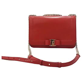 Ferragamo Barabow Flap Chain Schultertasche - Salvatore Ferragamo