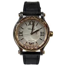 Chopard Happy Sport Combination Diamond Leather Damenuhr