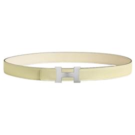 Correa Reversible de Cuero Mini Constance - Hermès