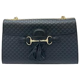 Gucci Borsa a tracolla Micro GG Shima Black