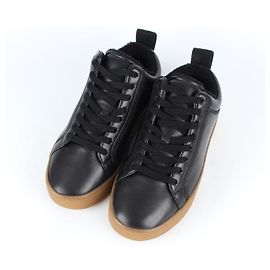 Bottega Veneta Sneakers con platform in pelle nere
