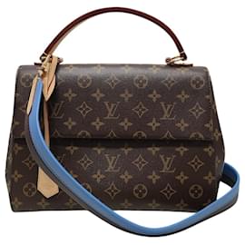 Cluny Schultertasche Monogram Canvas Glacier Blue MM - Louis Vuitton