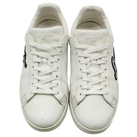 Louis Vuitton Sneakers bianche ricamate Luxembourg