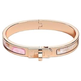 Bracelet Mini Click Kelly pour femme Or rose - Hermès