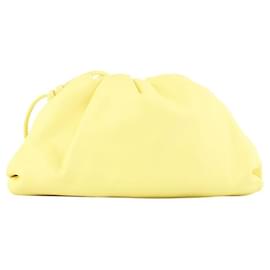 Bottega Veneta Mini Pouch Dumpling Crossbody Bag Yellow