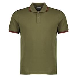 Polo-Shirt aus Baumwoll-Piqué mit Doppelkragen - Moncler