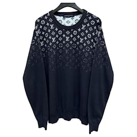 Gradient Baumwoll-Crewneck-Strick - Louis Vuitton