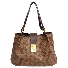 Fendi Borsa a tracolla Jukino marrone