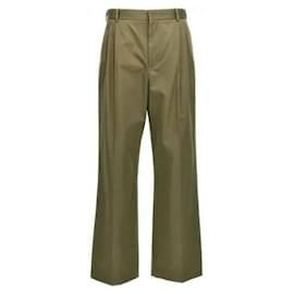 Loewe Pantaloni plissettati in cotone