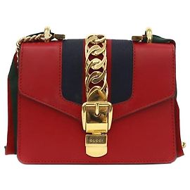 Gucci Red Sylvie Bag