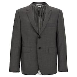 Classic Twill Wool Sports Coat - Thom Browne