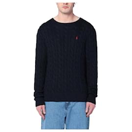 Ralph Lauren Zopfstrick mit Pony-Logo