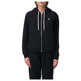 Ralph Lauren Kapuzenjacke mit Reißverschluss und Pony-Logo