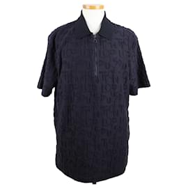 Terry-Baumwoll-Poloshirt Navy - Louis Vuitton