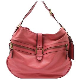 Mulberry Borsa a tracolla hobo Marvel in pelle rosa