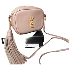 Mini borsa a tracolla Monogram Blogger Rosa chiaro - Saint Laurent