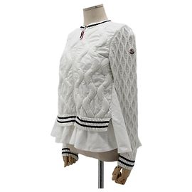 Moncler Chaqueta acolchada de punto con cremallera para niños