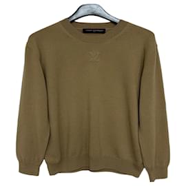 Embossed LV Kaschmir-Crewneck-Strickpullover - Louis Vuitton