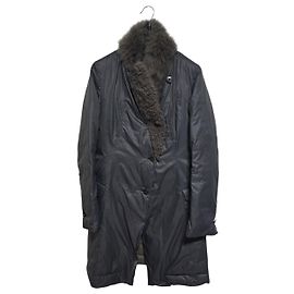 Brunello Cucinelli Damen Mantel aus Kaschmir mit Gänsedaunen und Pelz