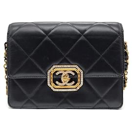 Chanel Mini Flap Bag Strass