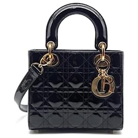 Christian Dior Patent Lady Dior Small