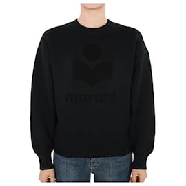 Ailey Logo Strickpullover (Schwarz) - Isabel Marant