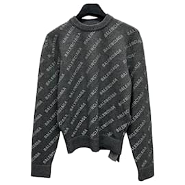 Strick mit Mini-Allover-Logo - Balenciaga