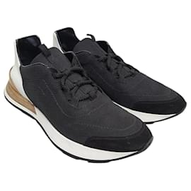 Hermès Sneakers in mesh nere Miles