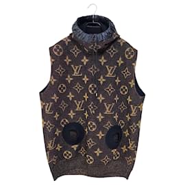 Louis Vuitton Monogram Lurex Kapuzenweste